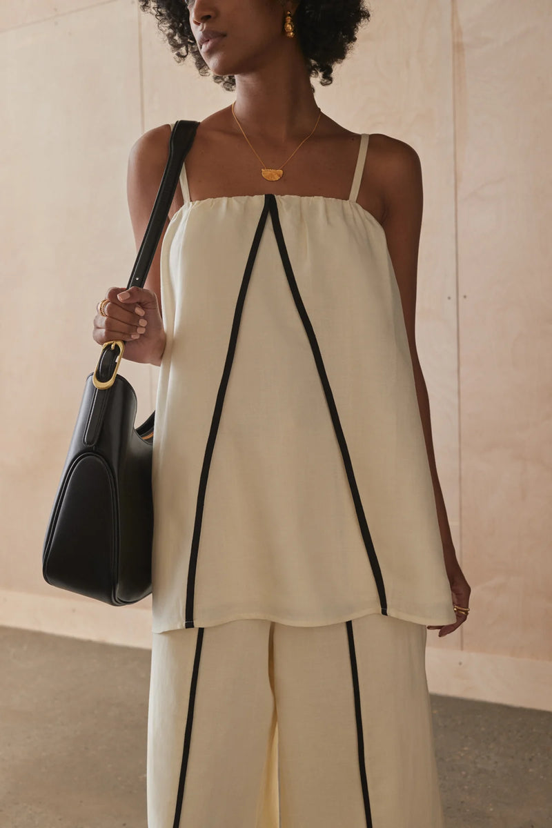 The Isha Top - Sea Salt