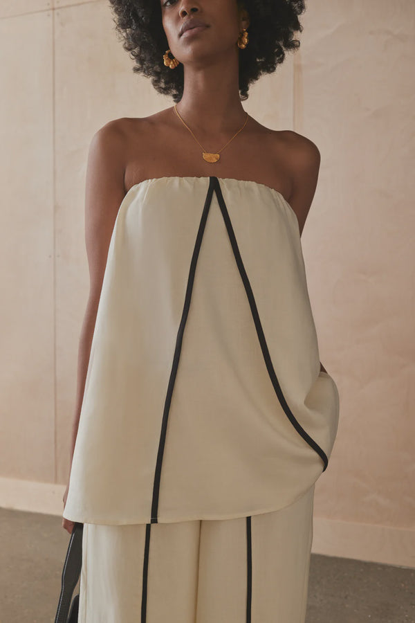 The Isha Top - Sea Salt