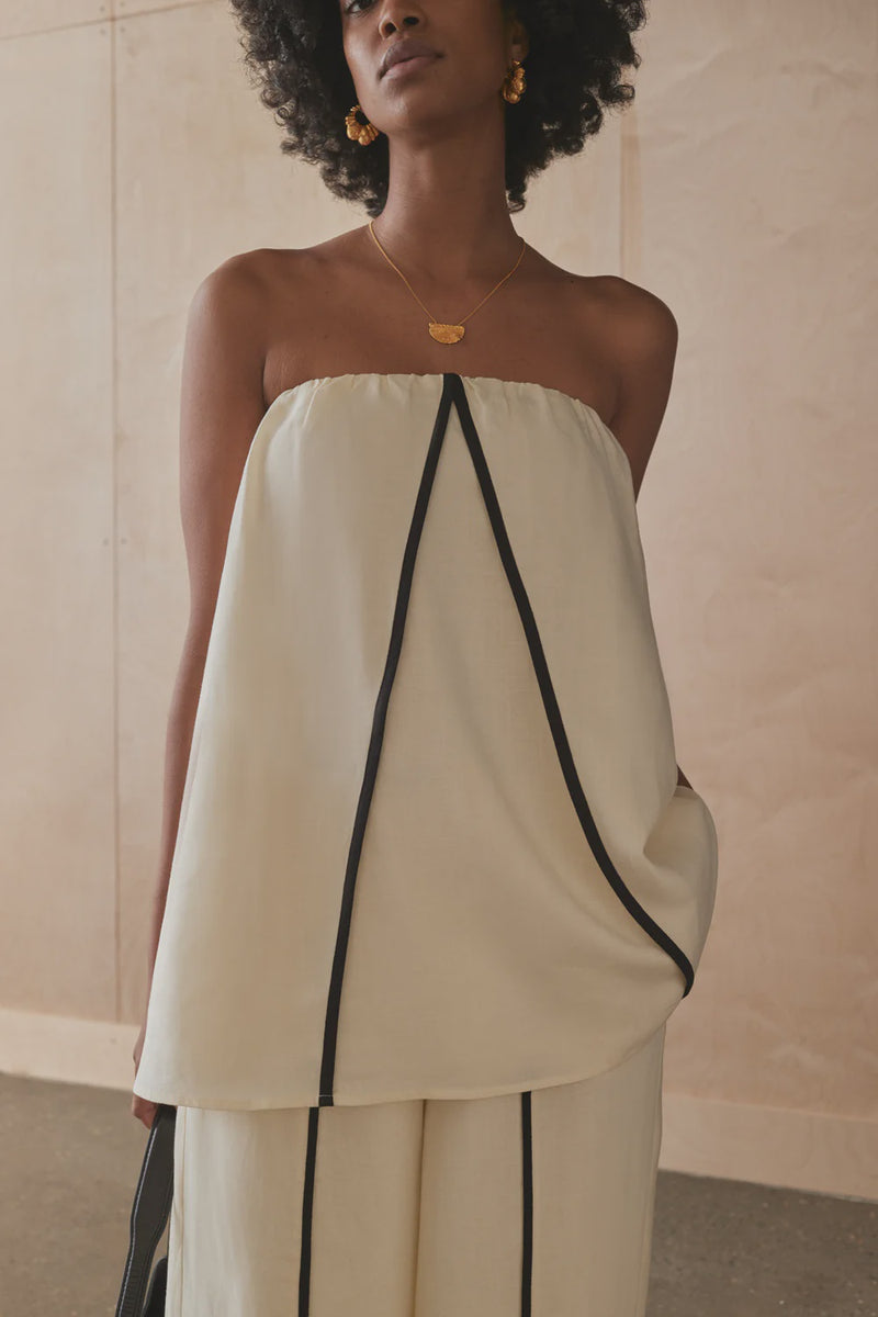 The Isha Top - Sea Salt