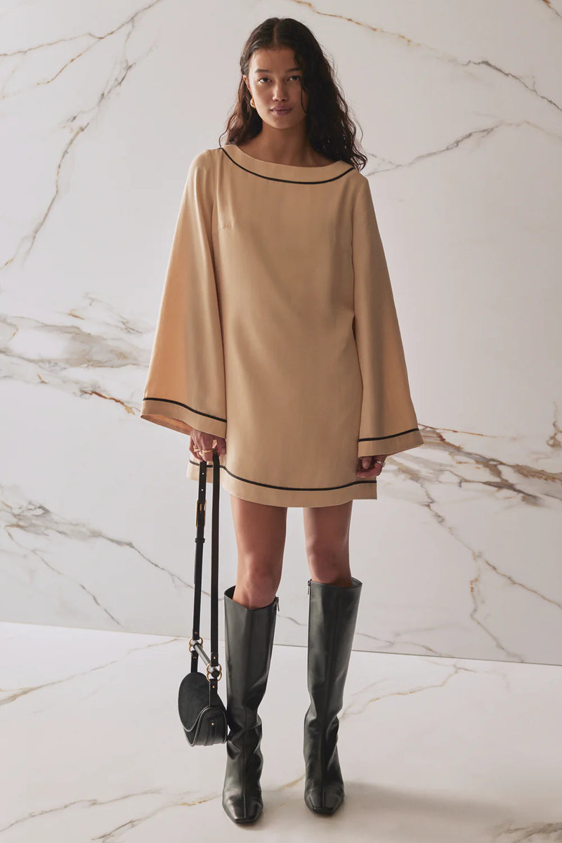 The Lyon Dress-cream