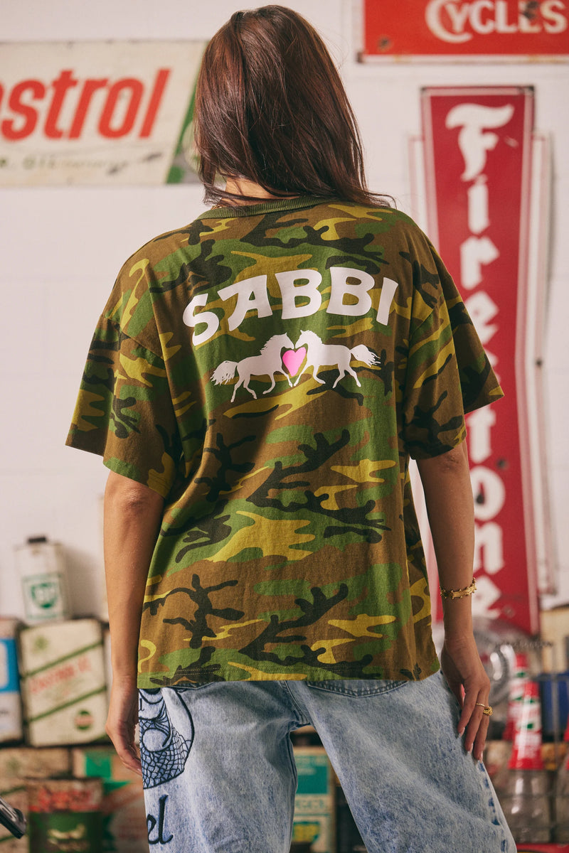 We Dont Hide The Crazy Regular Fit Tee - Camo PRE ORDER