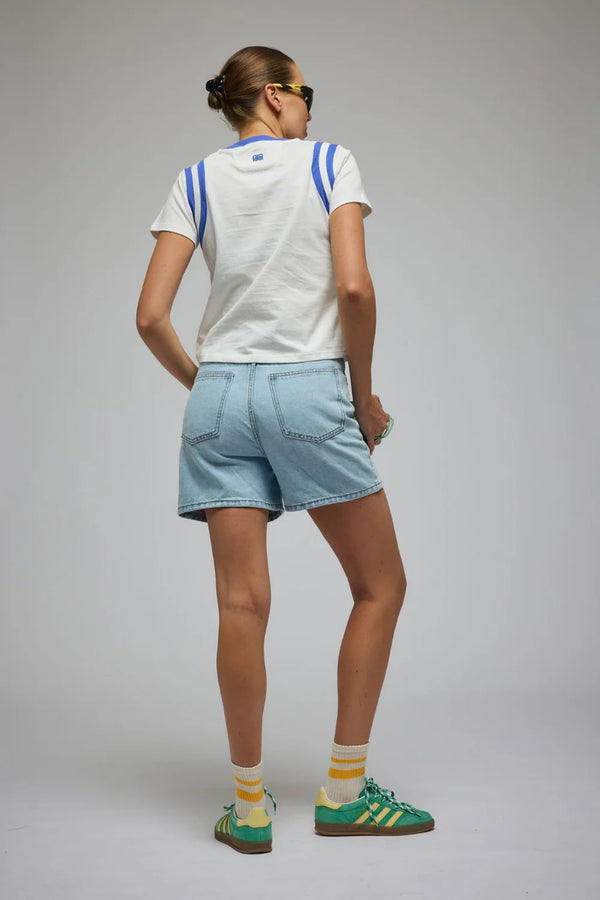Mi Scusi Baby Tee-Warm White