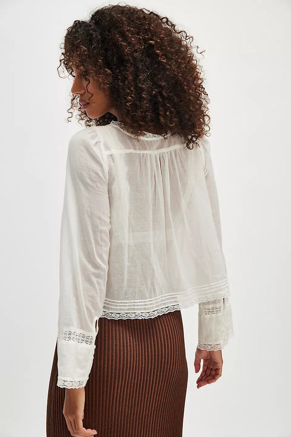 Forevermore Long-Sleeve Top - Ivory