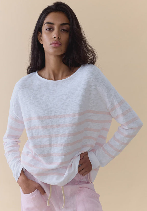 Bobbi Top - White/Pink