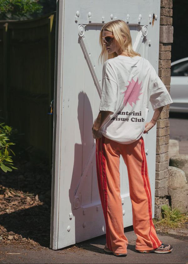 Santorini Oversized Tee Warm White