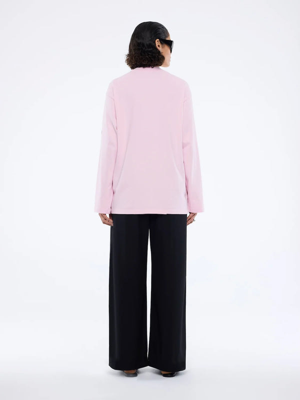 Street Signs Long Sleeve Tee-Pink