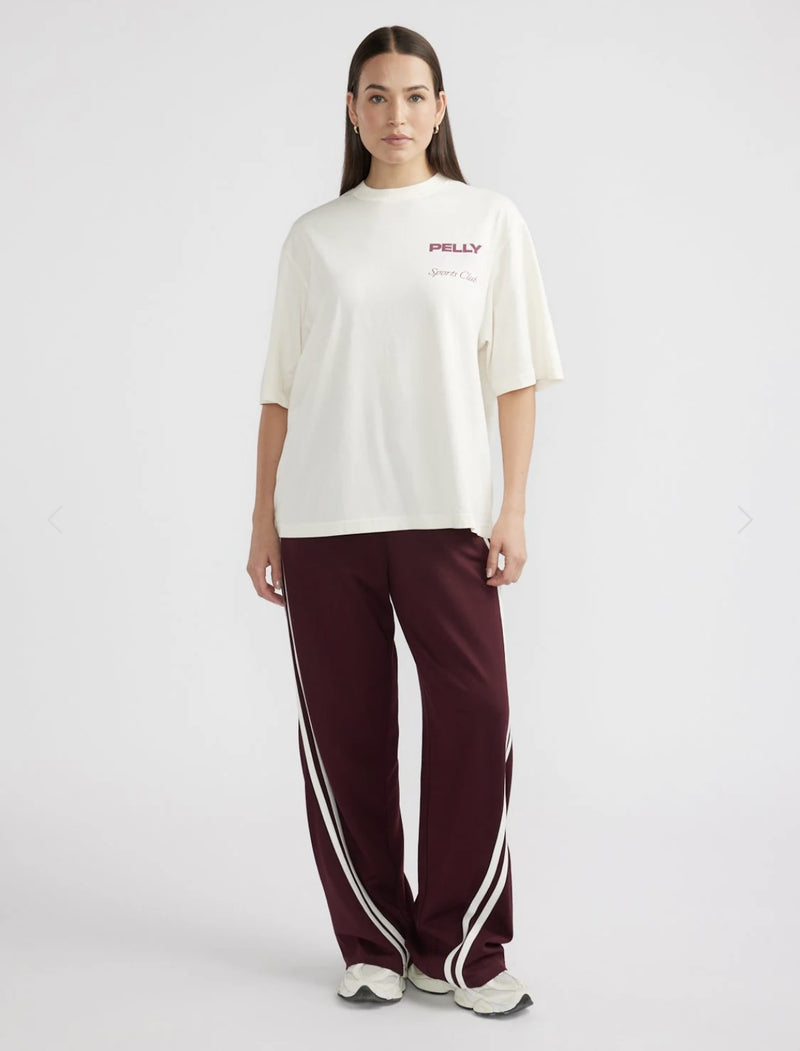 Tennis Logo Tee - Cream