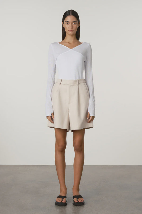 Tailored Twill Short-Husk