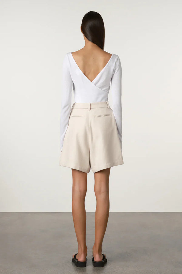 Tailored Twill Short-Husk