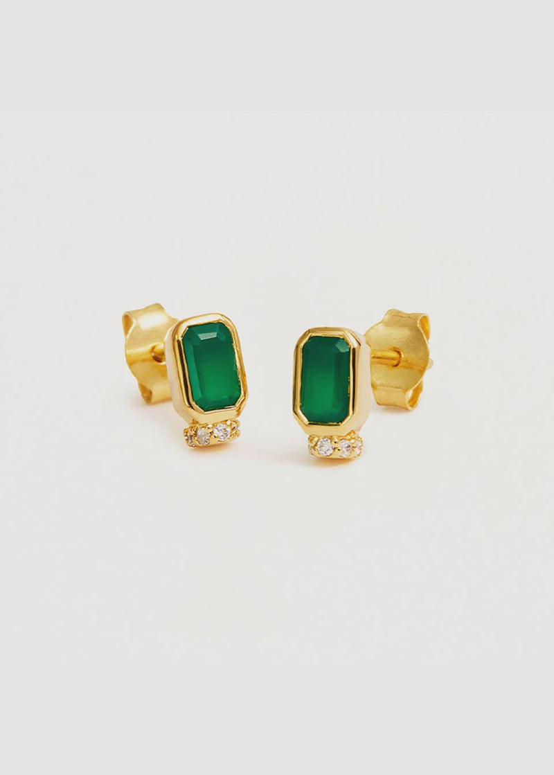 18k Gold Vermeil Strength Within Stud Earrings
