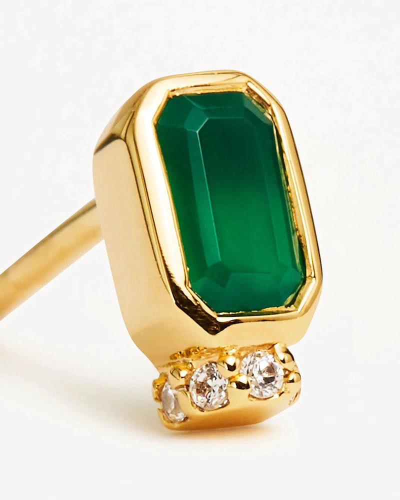 18k Gold Vermeil Strength Within Stud Earrings