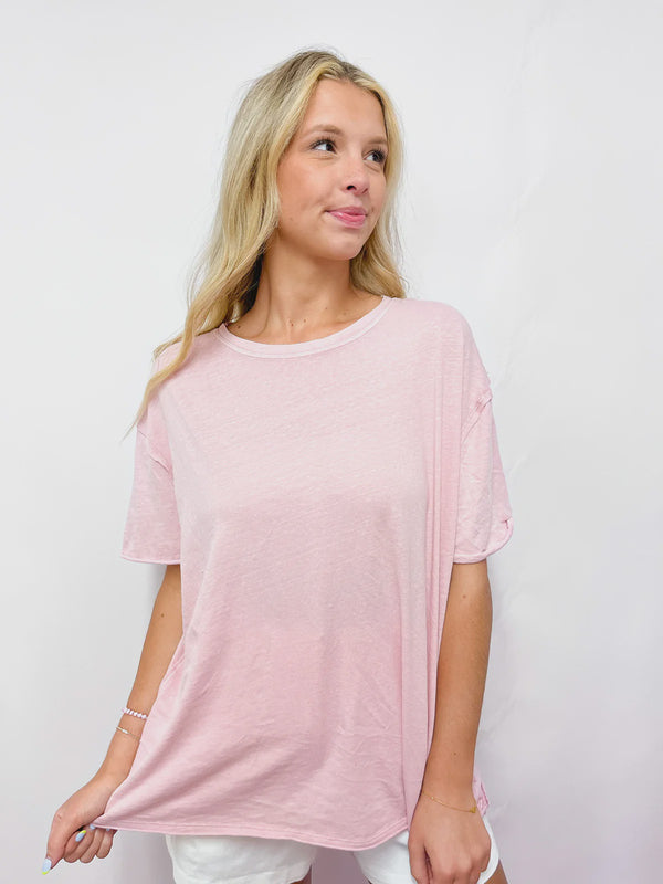 We The Free Nina Tee - Pink a Boo