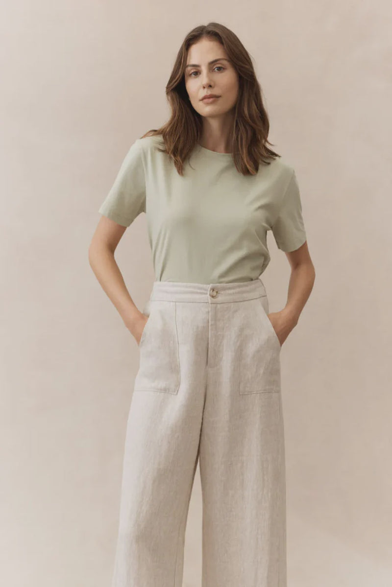 Jude Linen Pant - Natural