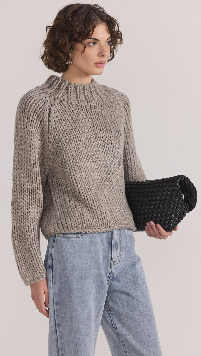 Monte Chunky Jumper - Charcoal