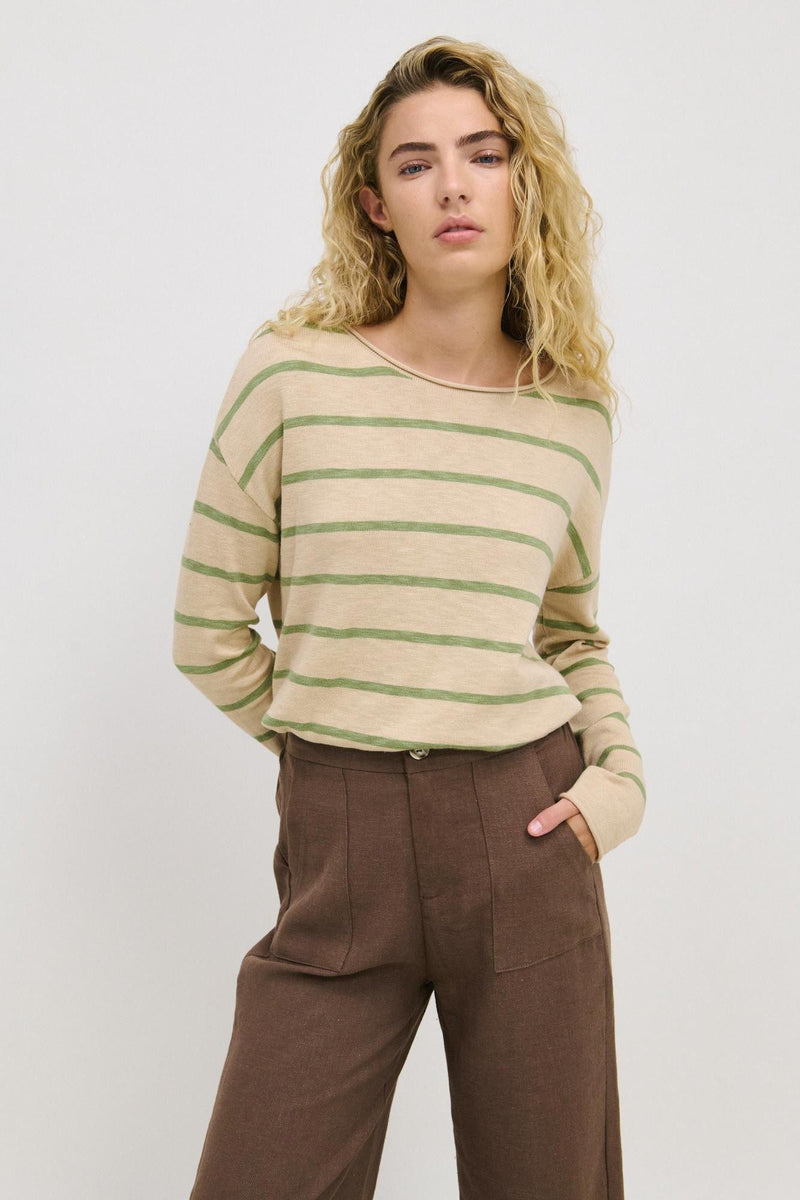 Little Lies Minnie Top – Autumn Blond / Fern