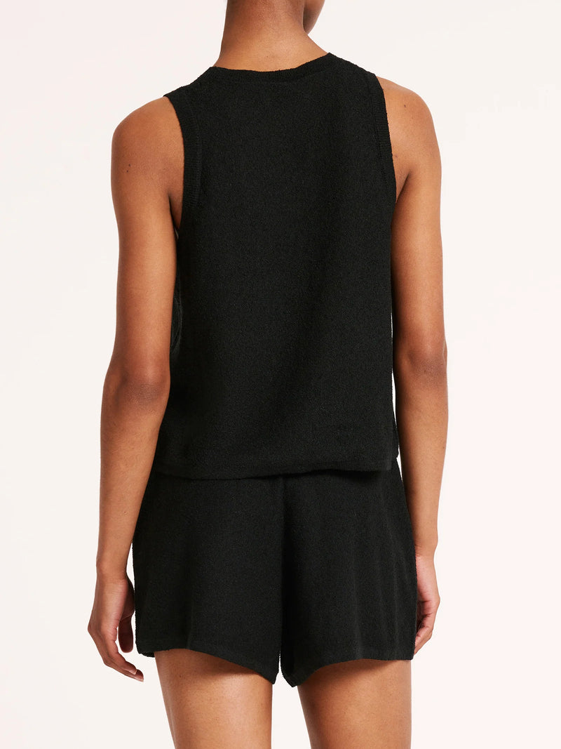 Zosia Knit Tank - Black