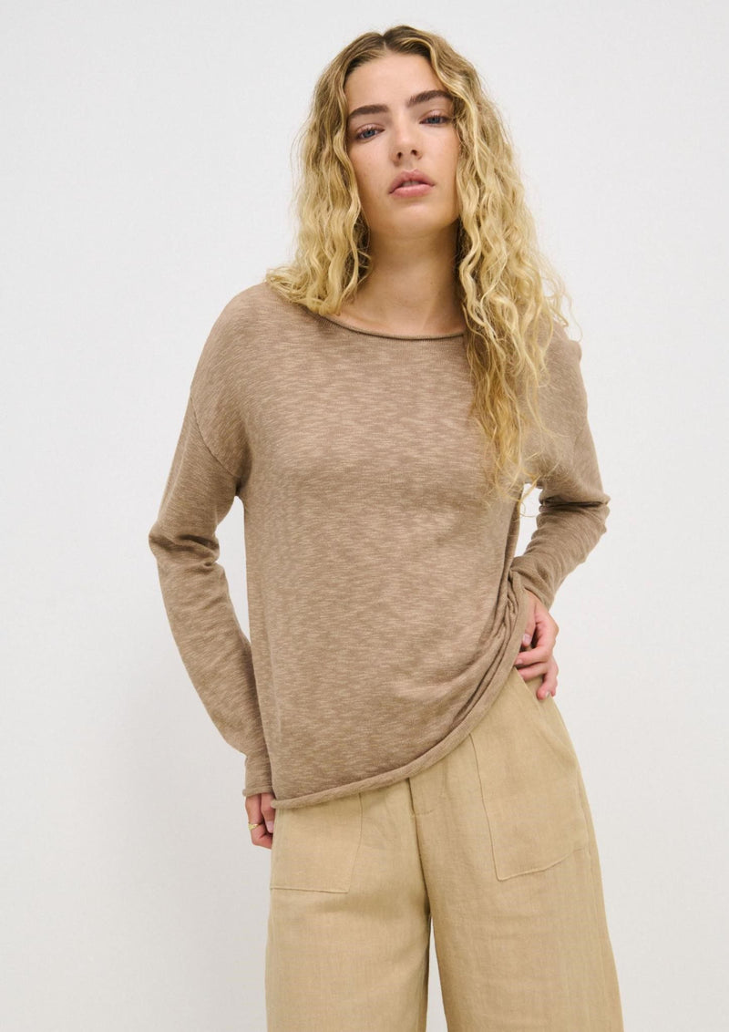 Nellie Top – Taupe