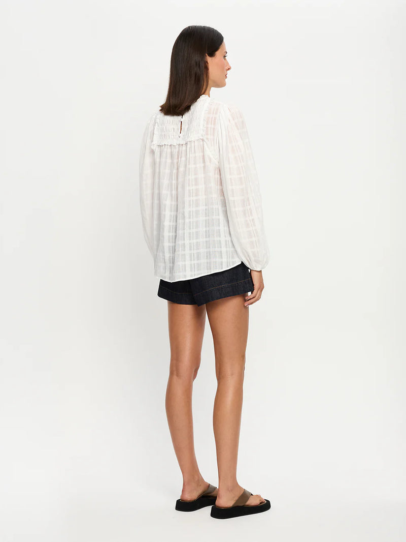 Paige Blouse-Ivory
