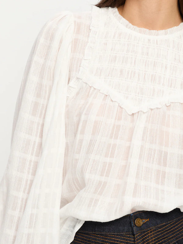 Paige Blouse-Ivory