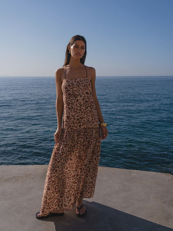 Paris Strappy Maxi Dress