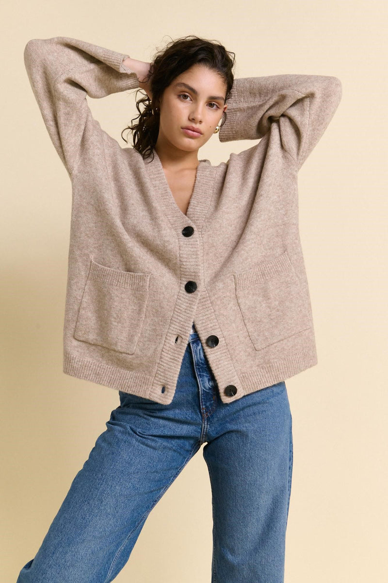 Rachel Cardigan – Mocha