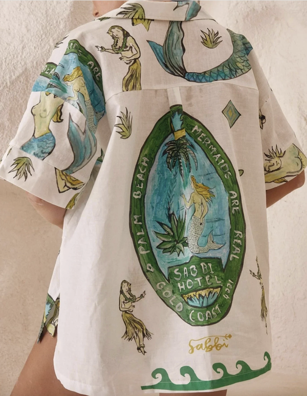 Patron Shirt - Mermaid Print