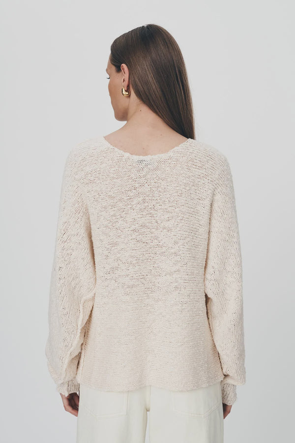 Sonya Knit Jumper -Creme