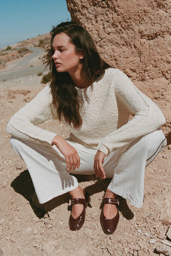 Sonya knit jumper -Creme
