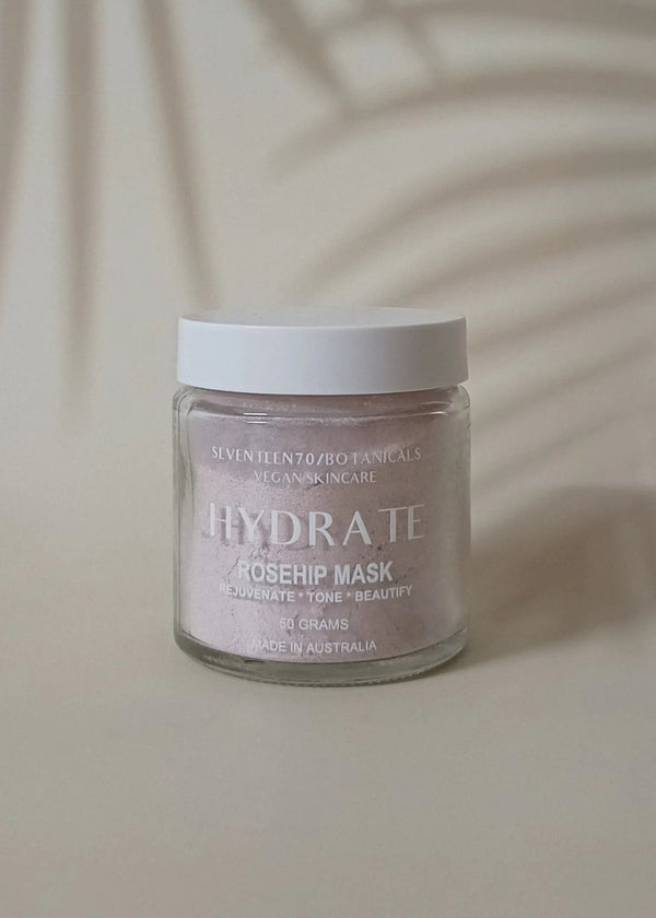 Hydrate Rosehip Clay Mask