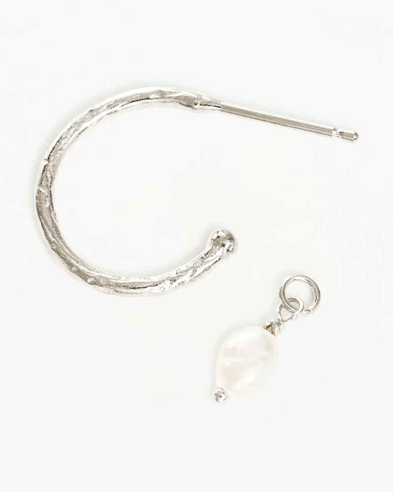 Eternal Peace Hoops - Sterling Silver