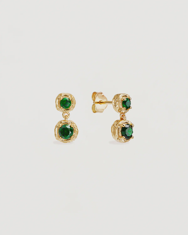 Gold Depth of You Drop Earrings