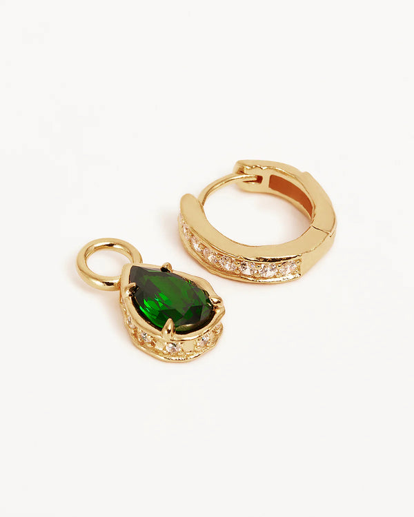 Gold Soul Searching Hoops