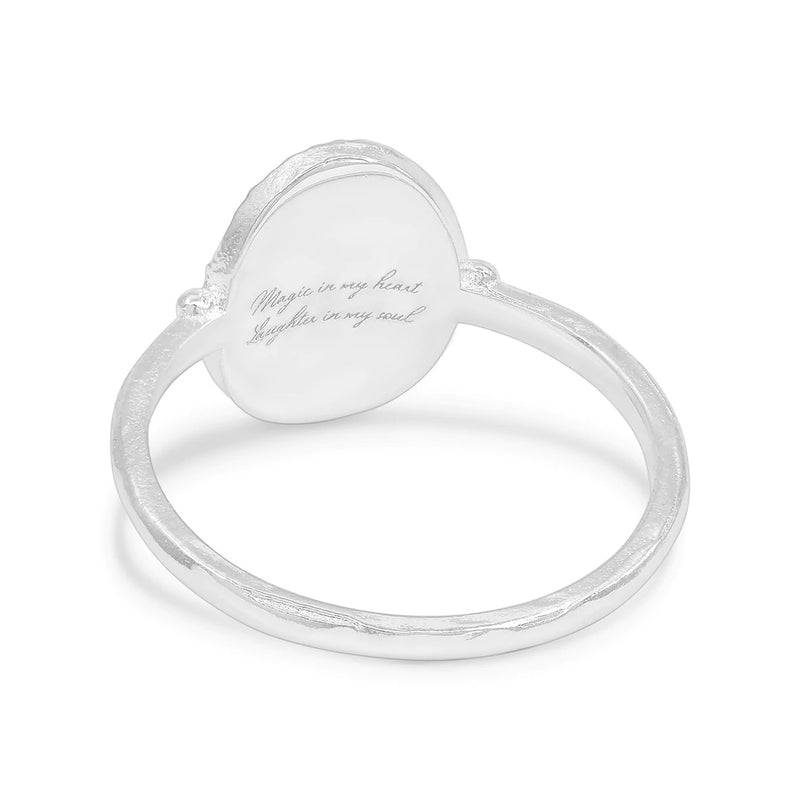 Laughter In My Soul Ring - Sterling Silver