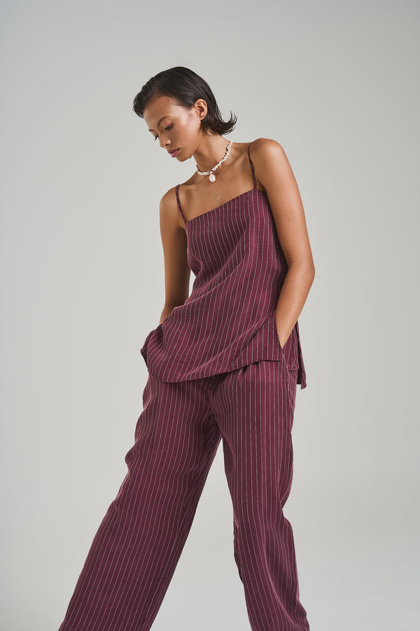 Tunic Top-Kina Pinstripe
