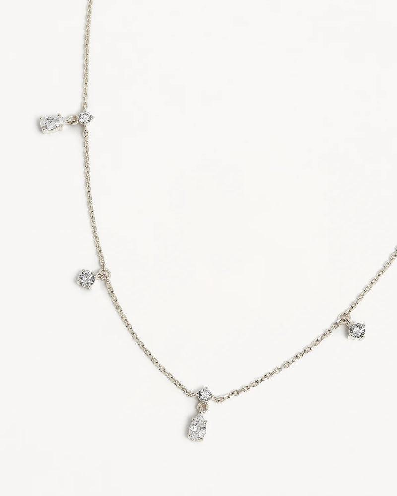 Sterling Silver No Rain, No Flowers Choker