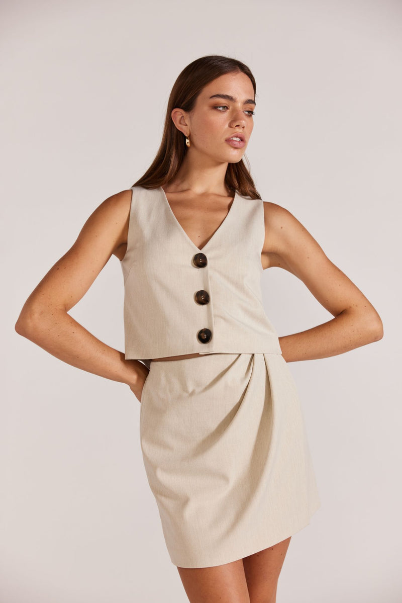 Leni Vest - Oat