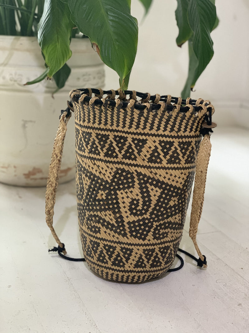 Borneo Bag- Natural and Black