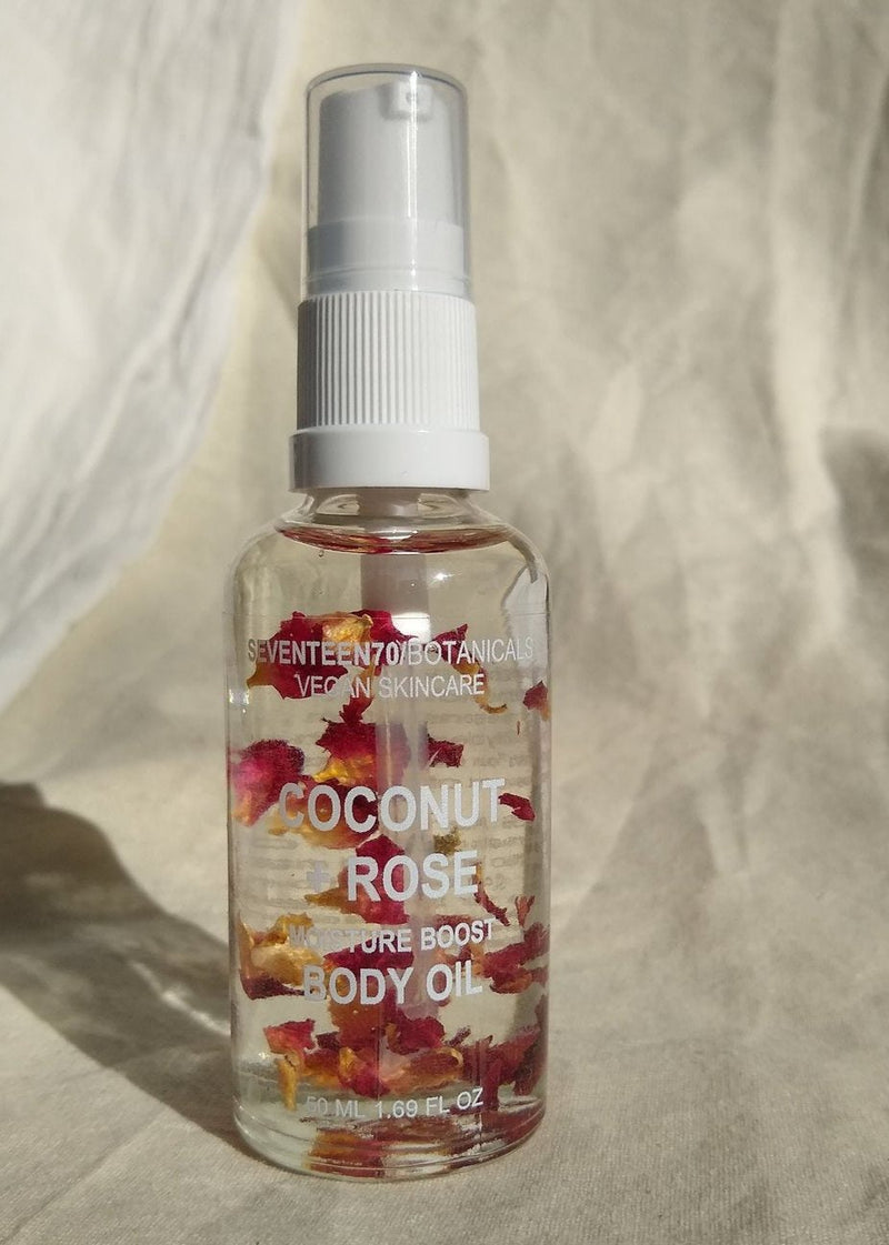 Coconut + Rose Body Oil