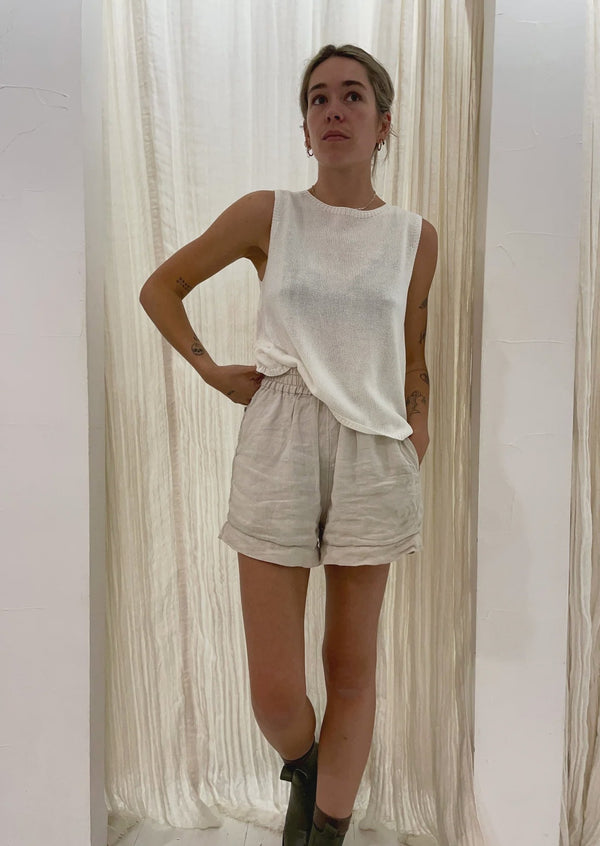 Spring Tank - White