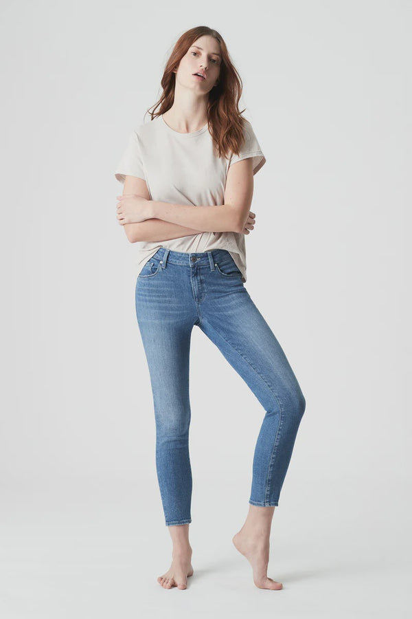 Tess mid organic blue