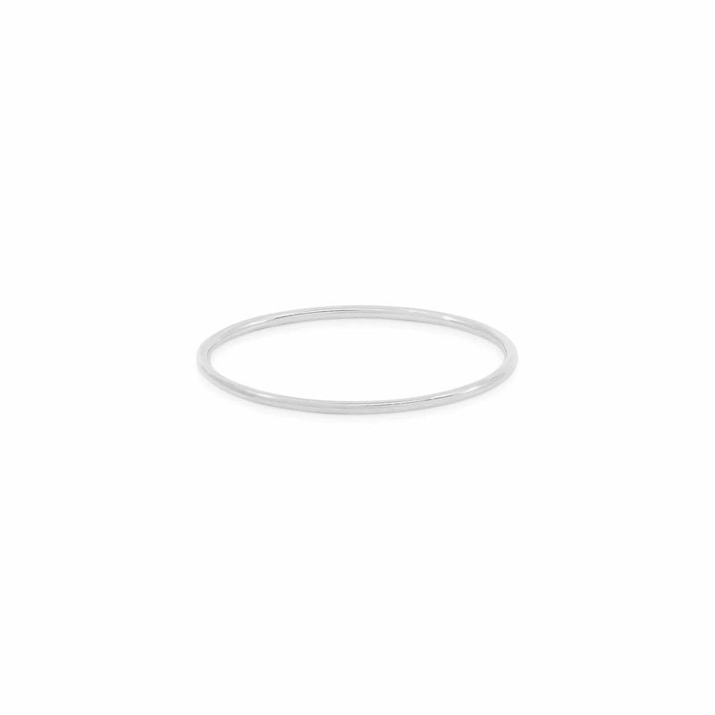 14k White Gold Sweet Purity Ring Guanabana