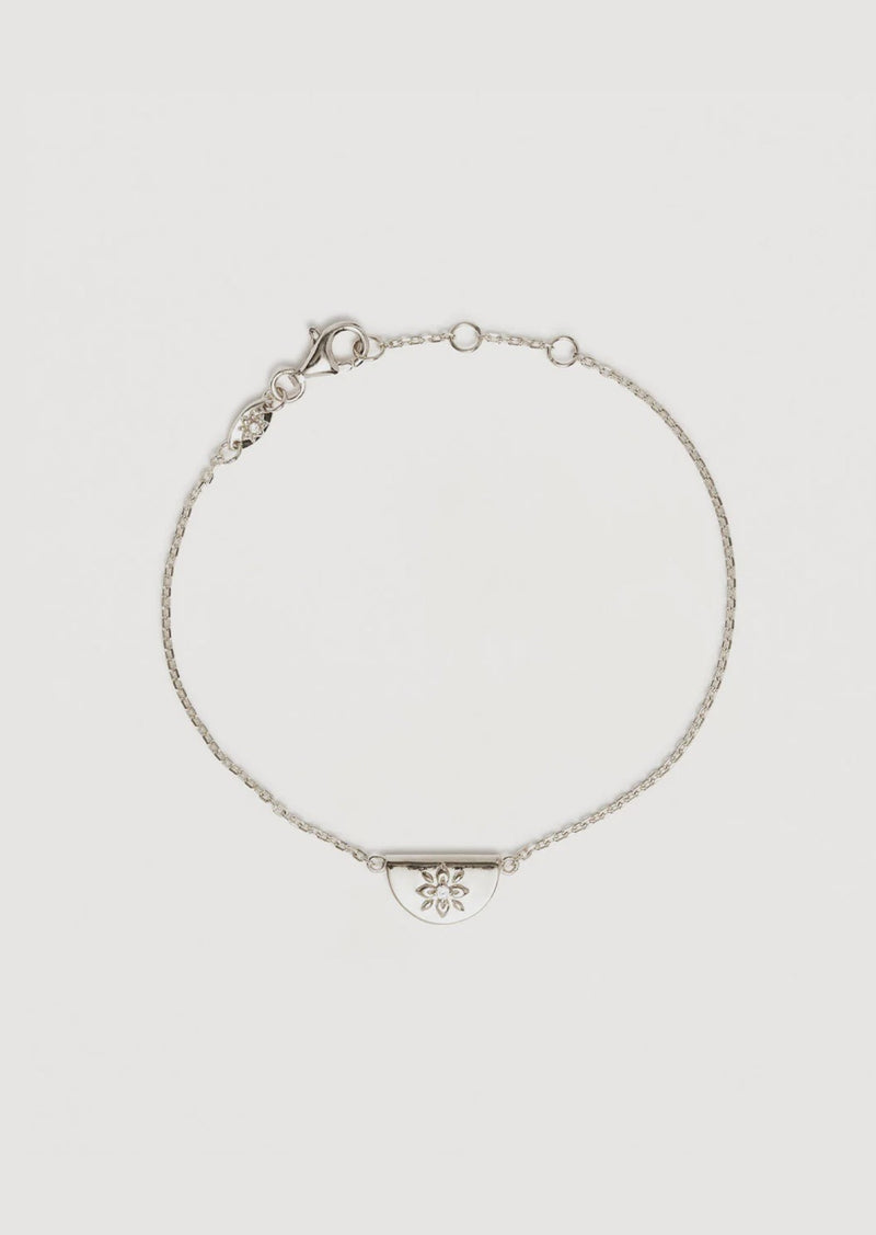 Lotus Bracelet - Sterling Silver