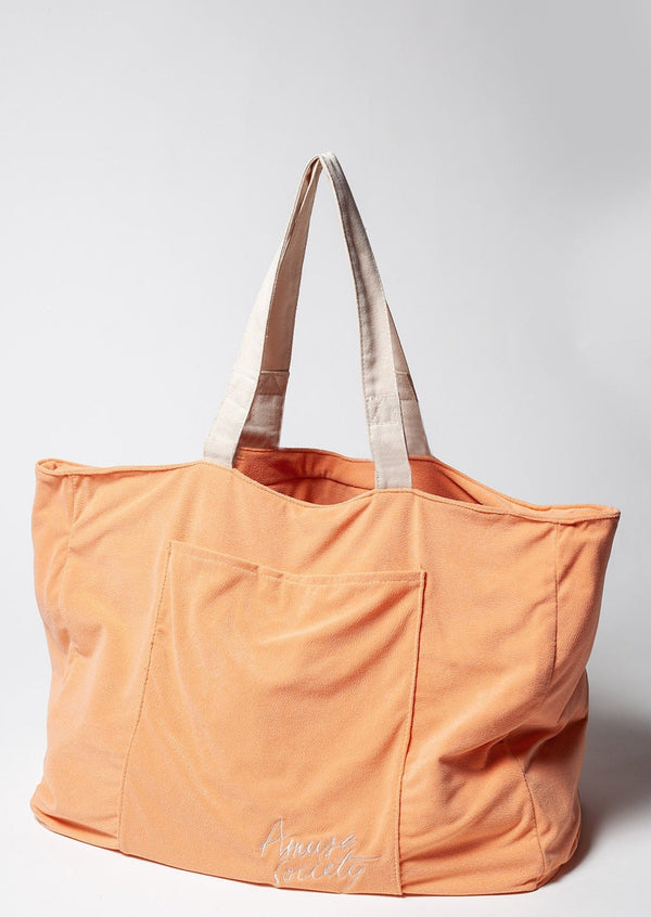 Beach Terry Tote - Coral