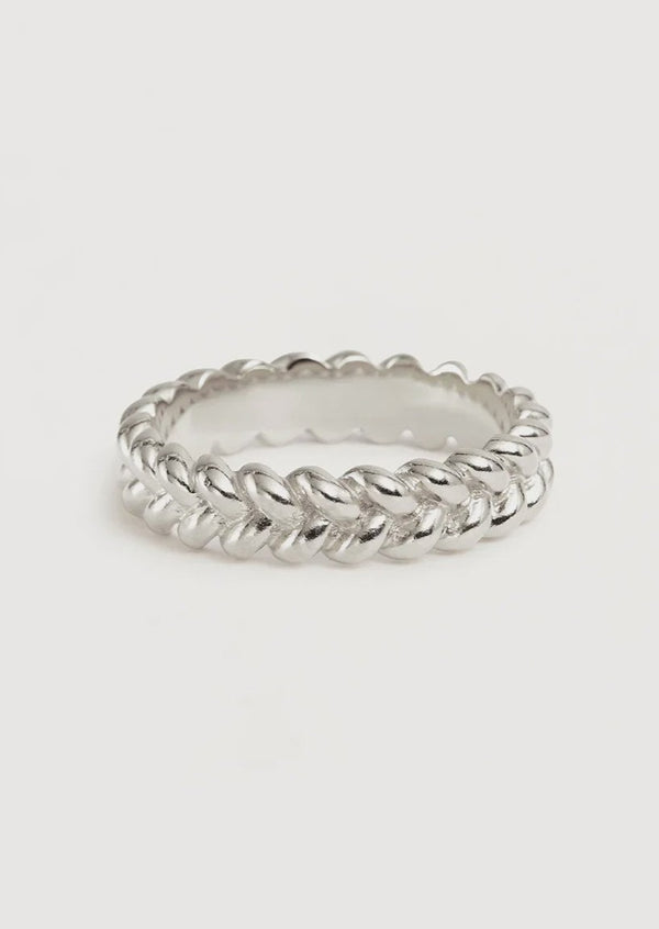 Intertwined Ring - Sterling Silver